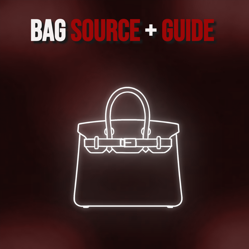 BAG SOURCE + GUIDE