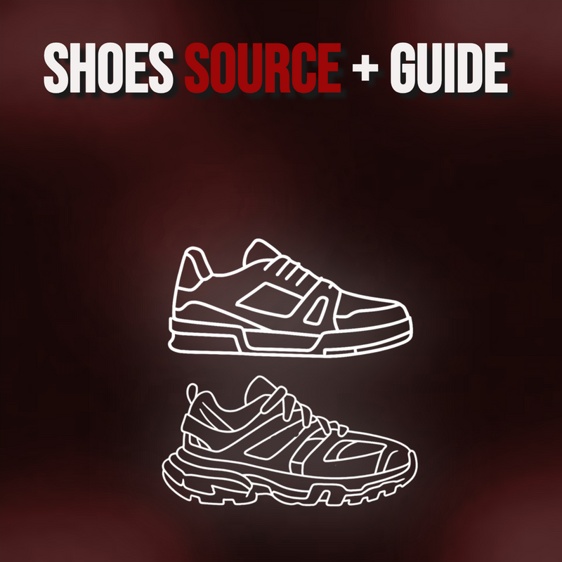 SHOES SOURCE + GUIDE